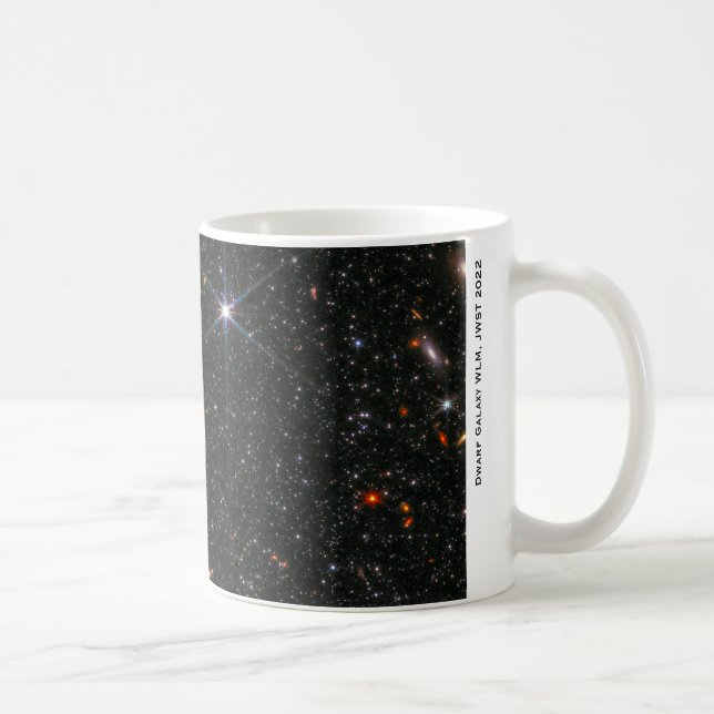 Caneca De Café Dwarf Galaxy WLM James Webb Telescope Hi-Res (Direita)
