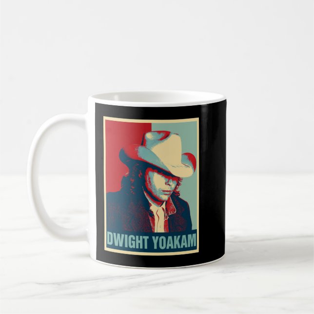 Caneca De Café Dwight Yoakam Retro Hope Style Gift Para Fans.png (Esquerda)