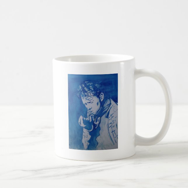 Caneca De Café Dylan Thomas (Direita)