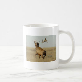 Caneca De Café E23 Alce Touro Grama nos Chifres