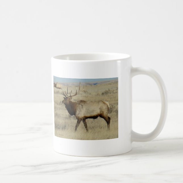 Caneca De Café E55 Alce Touro Grande Touro (Direita)