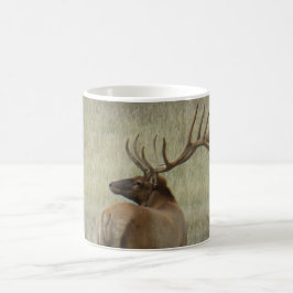 Caneca De Café E6 Alce Macho em Veludo