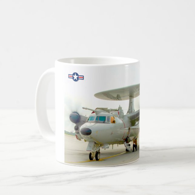 CANECA DE CAFÉ E-2D HAWKEYE AVANÇADO (Frente Esquerda)