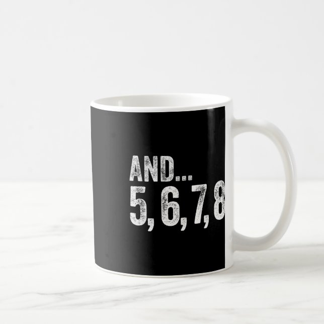 Caneca De Café E 5 6 7 8 Dançarinas De Professores (Direita)