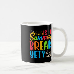 Caneca De Café É A Break De Verão, Professora No Final Do Ano?