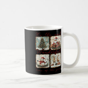 Caneca De Café É a época mais maravilhosa do ano da Feliz Chr