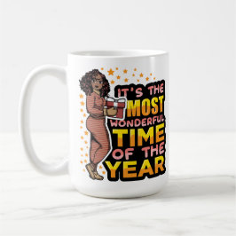 Caneca De Café É a época mais maravilhosa do Natal