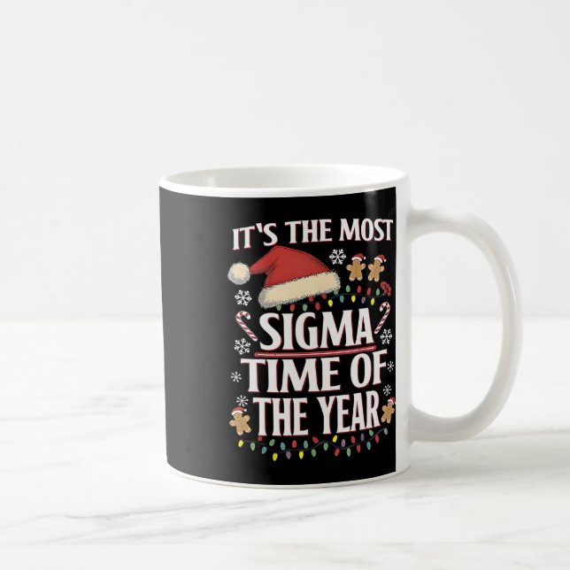 Caneca De Café É A Época Mais Sigma Do Ano, Um Natal Engraçado (Direita)