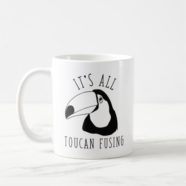 Caneca De Café É a fusão de todos os tucanos (Esquerda)