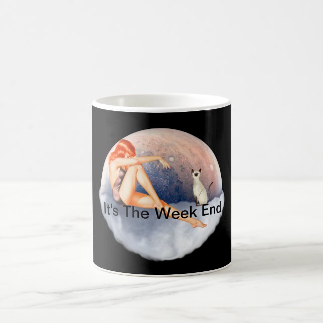 Caneca De Café É a garota do final da semana de 1950 (Centro)