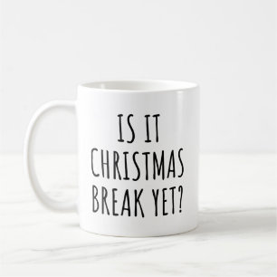 Caneca De Café É A Hora De Natal Ainda Engraçada?