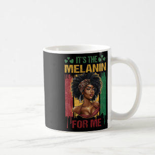 Caneca De Café É A Melanina Bhm Mês Da História Afro-Americana Ne