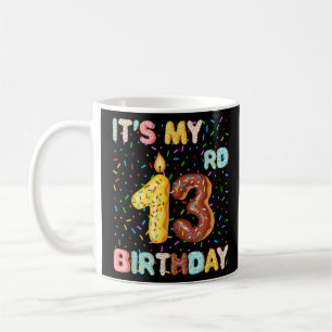 Caneca De Café É a minha 13ª Rosquinha de aniversário doce de 13