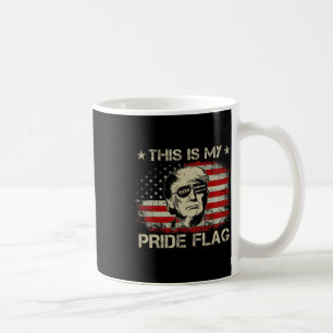 Caneca De Café É A Minha Bandeira Do Orgulho Trump 2024 American 
