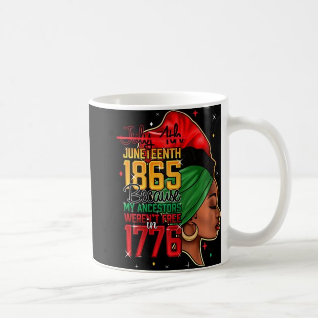Caneca De Café É a Minha Camisa do Dia da Independência Mulheres  (Direita)