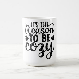Caneca De Café É a Razão para se Aconchegar