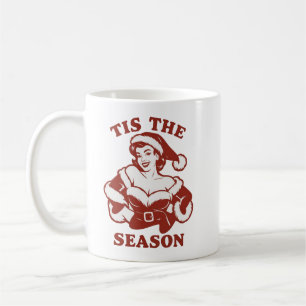 Caneca De Café É a Temporada Snarky Natal Sarcástico Engraçado 
