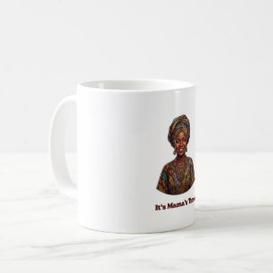 Caneca De Café É a Vez da Mamãe - Bolsa Tote Herança da Rainha Af