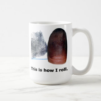 Caneca De Café É assim que eu faço a impressão digital