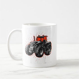 Caneca De Café É Assim Que Eu Rolo O Trator - Agricultores Engraç
