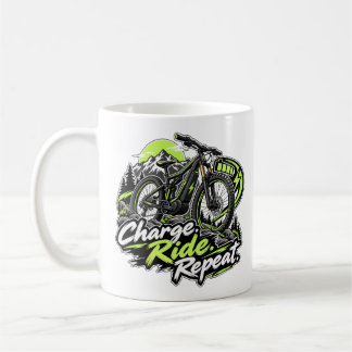 Caneca De Café E-Bike – Charge Ride Repeat