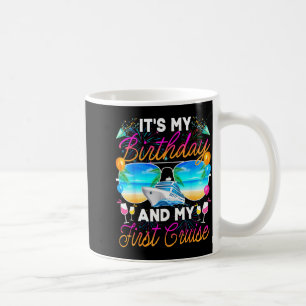 Caneca De Café E Cruzeiro de Aniversário Celebração de Aniversári