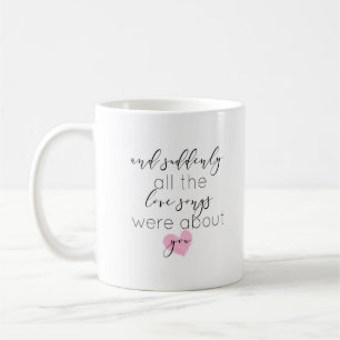Caneca De Café E De Repente Todas As Músicas De Amor Eram Sobre V