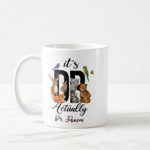 Caneca De Café É Dr. Na Verdade Animais   Dia do Médico Divertido