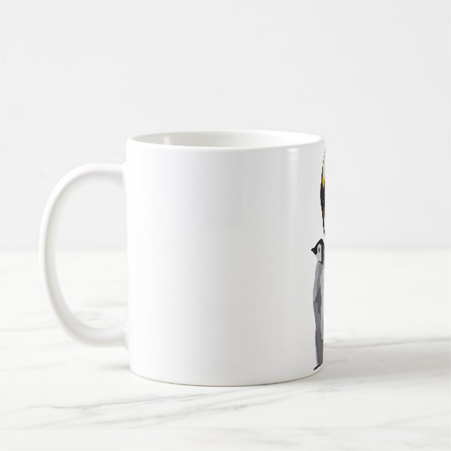 Caneca De Café E é para o Imperador Pinguim (Esquerda)