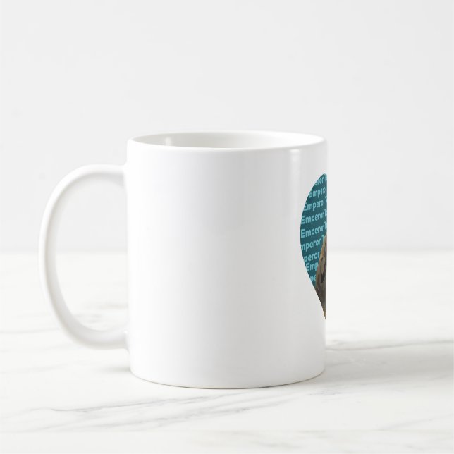 Caneca De Café E é para o Imperador Tamarin (Esquerda)
