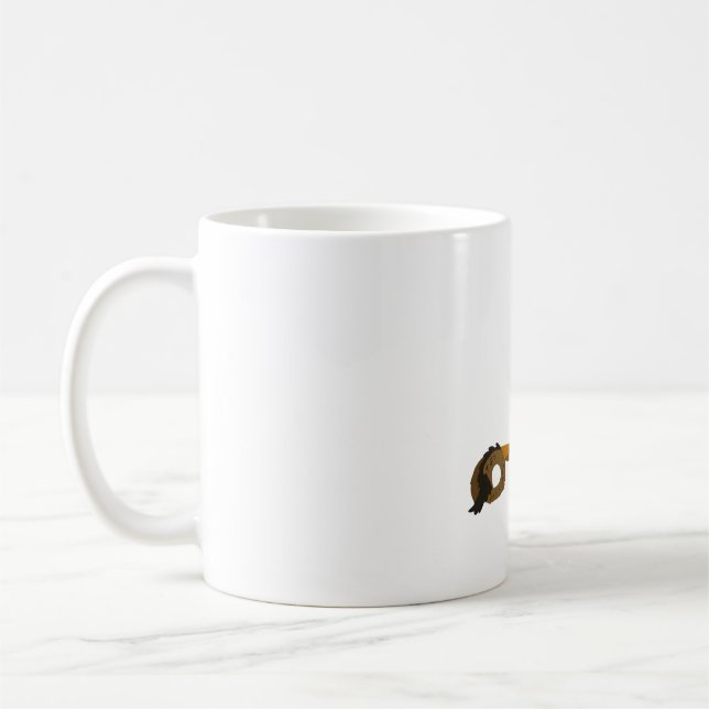 Caneca De Café E é para o Imperador Tamarin (Esquerda)