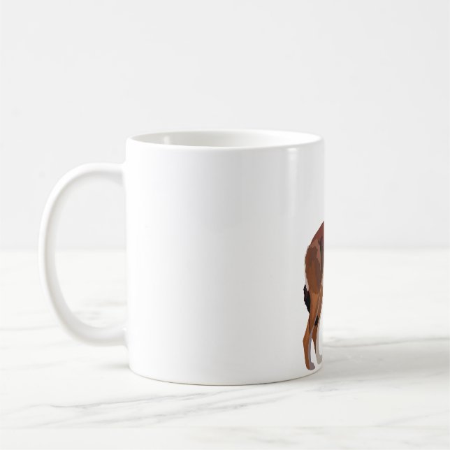 Caneca De Café E é para o Lobo Etíope (Esquerda)
