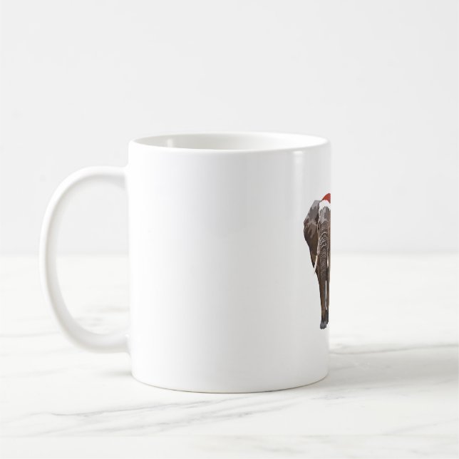 Caneca De Café E é para o Natal do Elefante (Esquerda)