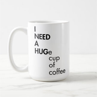 Caneca De Café É ENORME Mas Estou Acostumado Com Isso Engraçado