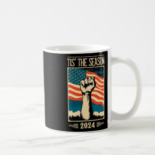 Caneca De Café É Época de Natal 2024 Eleição Apoio Republicano
