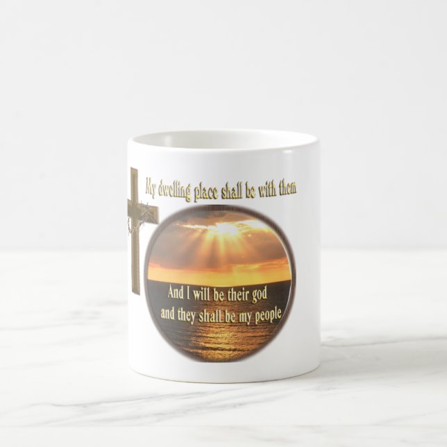 Caneca De Café E eu serei o seu Deus (Centro)
