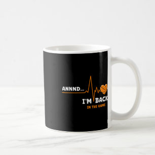 Caneca De Café E eu sou Byck Heart Attack Divertido Bysketbyll