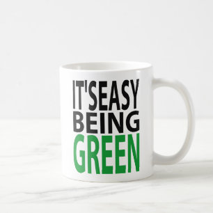 CANECA DE CAFÉ É FÁCIL SER VERDE