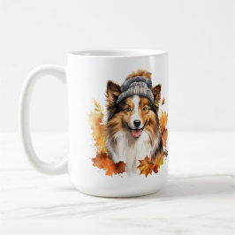 Caneca De Café É Fall Ya'll Dog-Themed Mug