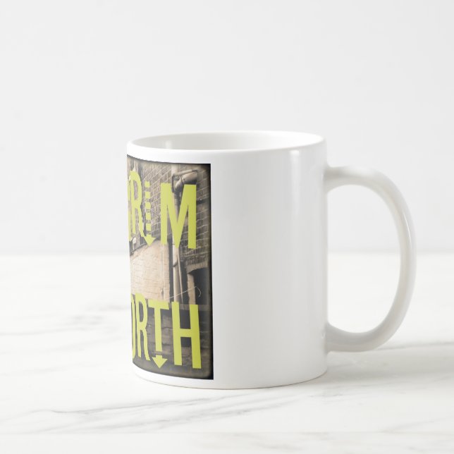 Caneca De Café É Grim Up North (Direita)