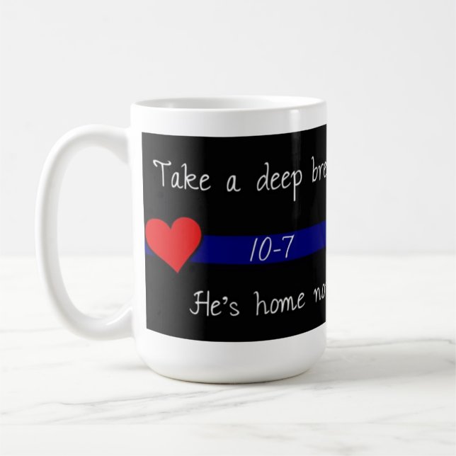 Caneca De Café É Home agora… (Esquerda)