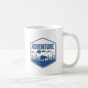 Caneca De Café é hora da aventura, amantes da Aventura