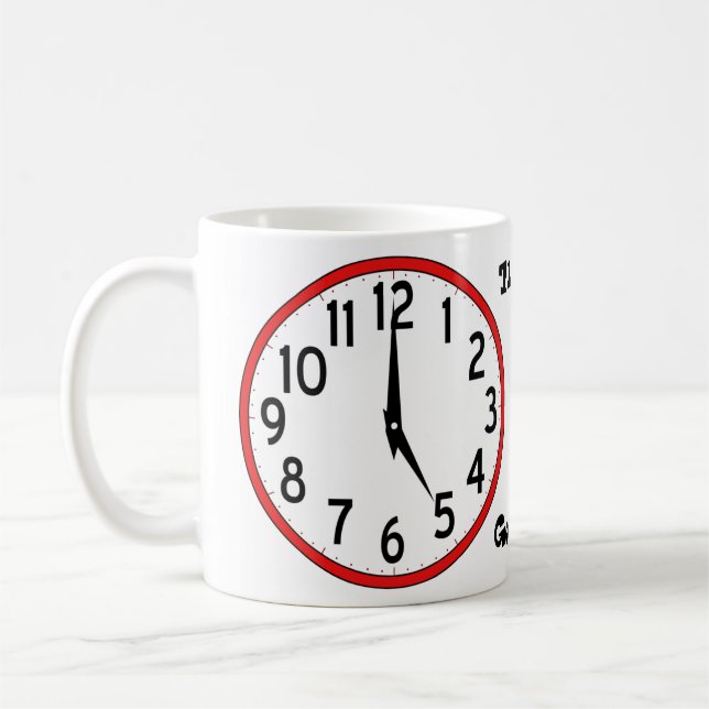 Caneca de Café É HORA DE IR PARA CASA (Esquerda)