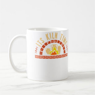 Caneca De Café É Hora Do Forno Piada Forno De Cerâmica Artista Ce