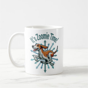 Caneca De Café É Hora do Zoomie American Fox Hound