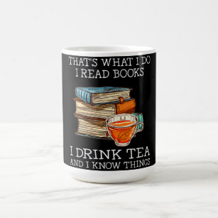Caneca De Café É isso que eu leio livros eu bebo chá