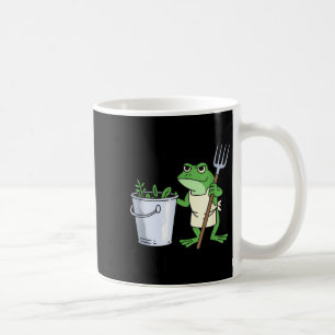 Caneca De Café É isso, você vai para a compostagem sapo engraçado