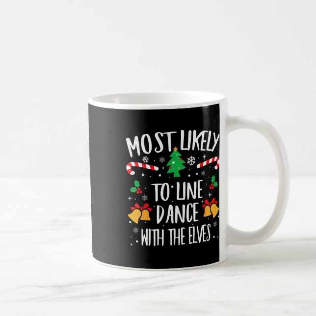 Caneca De Café É Mais Provável Que A Dança Estenda Com Os Elfos C (Direita)