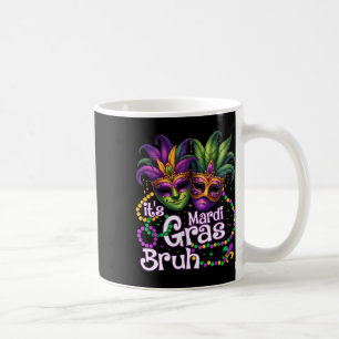 Caneca De Café É Mardi Gras Bruh Mardi Gras Party Mask Women K