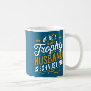Caneca De Café É Marido Troféu Exaustivo 1